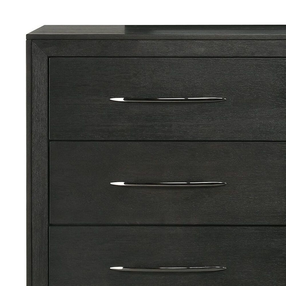 Mayberry Hill Allan 6-Drawer Dresser in Black, , large