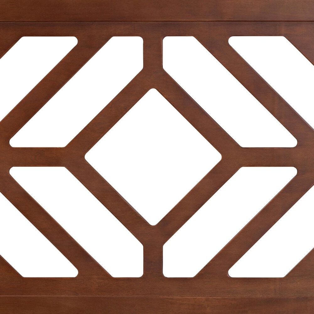 Baxton Studio Olsen Queen Headboard in Walnut Brown, , large