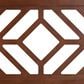 Baxton Studio Olsen Queen Headboard in Walnut Brown, , large