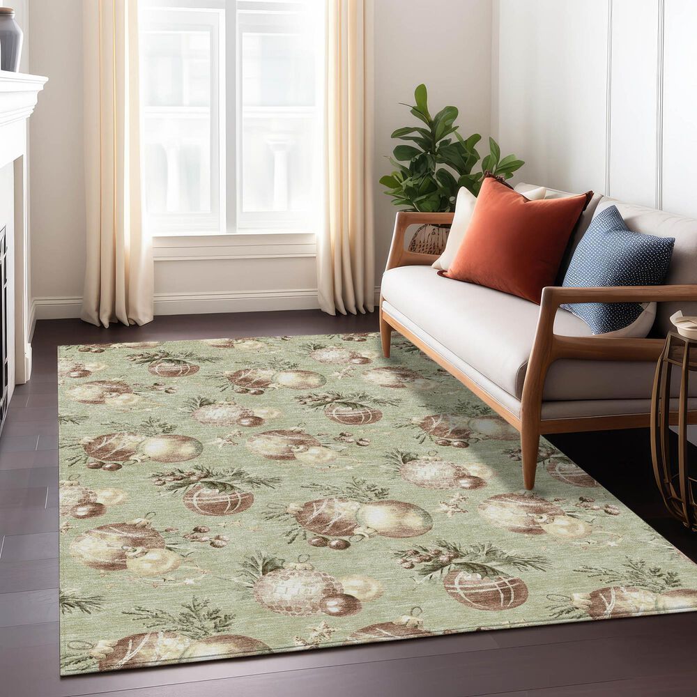 Dalyn Rug Company Wonderland WN36 Aloe 3&#39; x 5&#39; Area Rug, , large