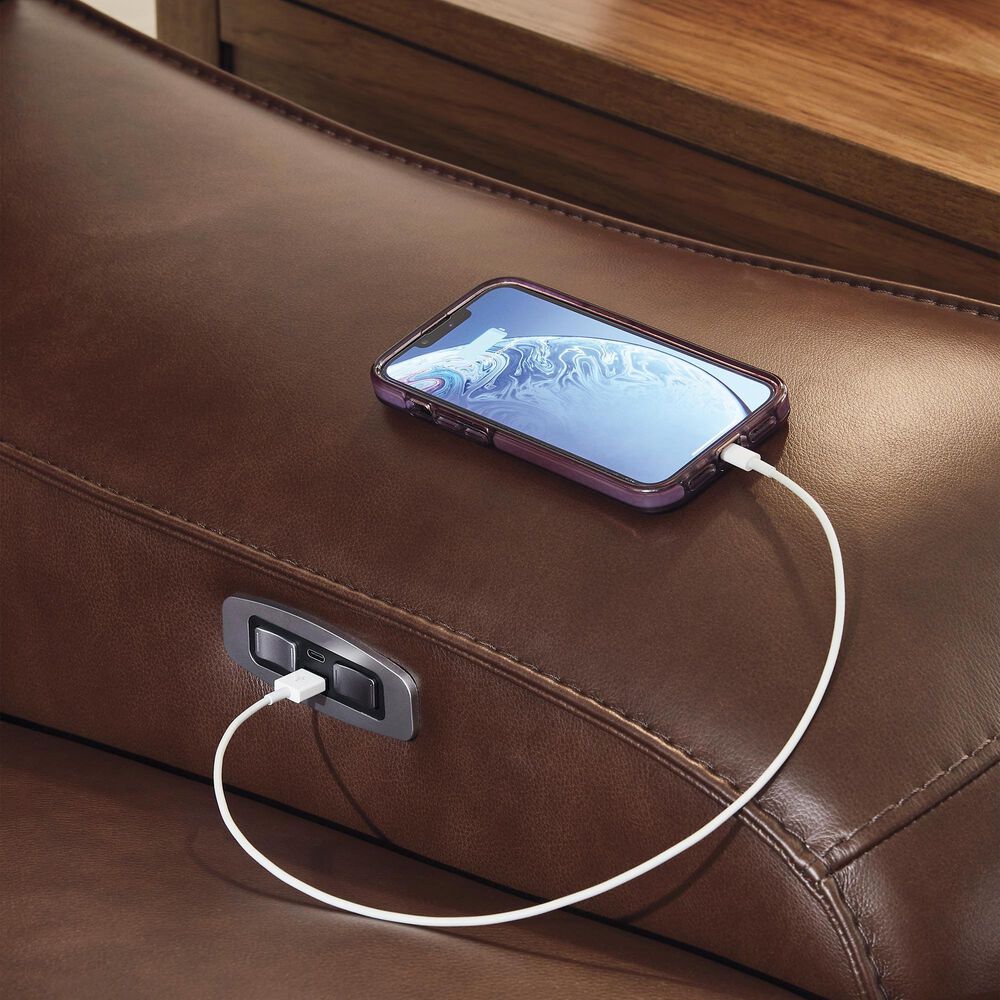 Ashley DeepWakes 6-Piece Power Left-Facing Reclining Sectional with Chaise in Canyon, , large