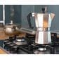 Harold Import 2.6 Oz Stovetop Espresso Maker in Stainless Steel, , large