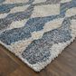 Feizy Mynka 5" x 8" Blue and Gray Area Rug, , large