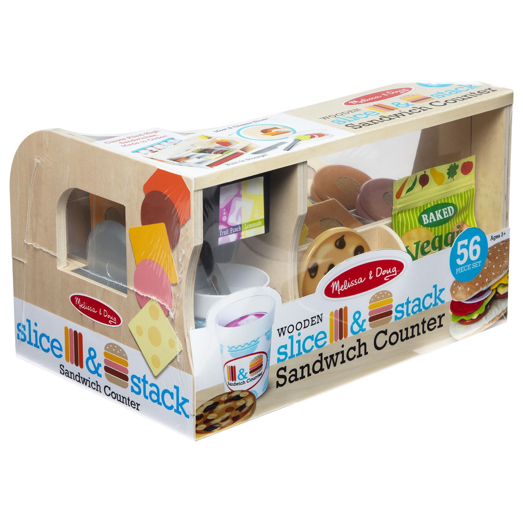 Melissa and doug wooden sandwich set on sale