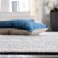 Safavieh Oregon 6"7" x 9" Light Blue and Ivory Area Rug, , large