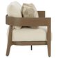 Ashley Serene Bay Patio Loveseat in White, , large