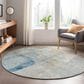 Dalyn Rug Company Trevi TV5 8" Round Taupe Area Rug, , large