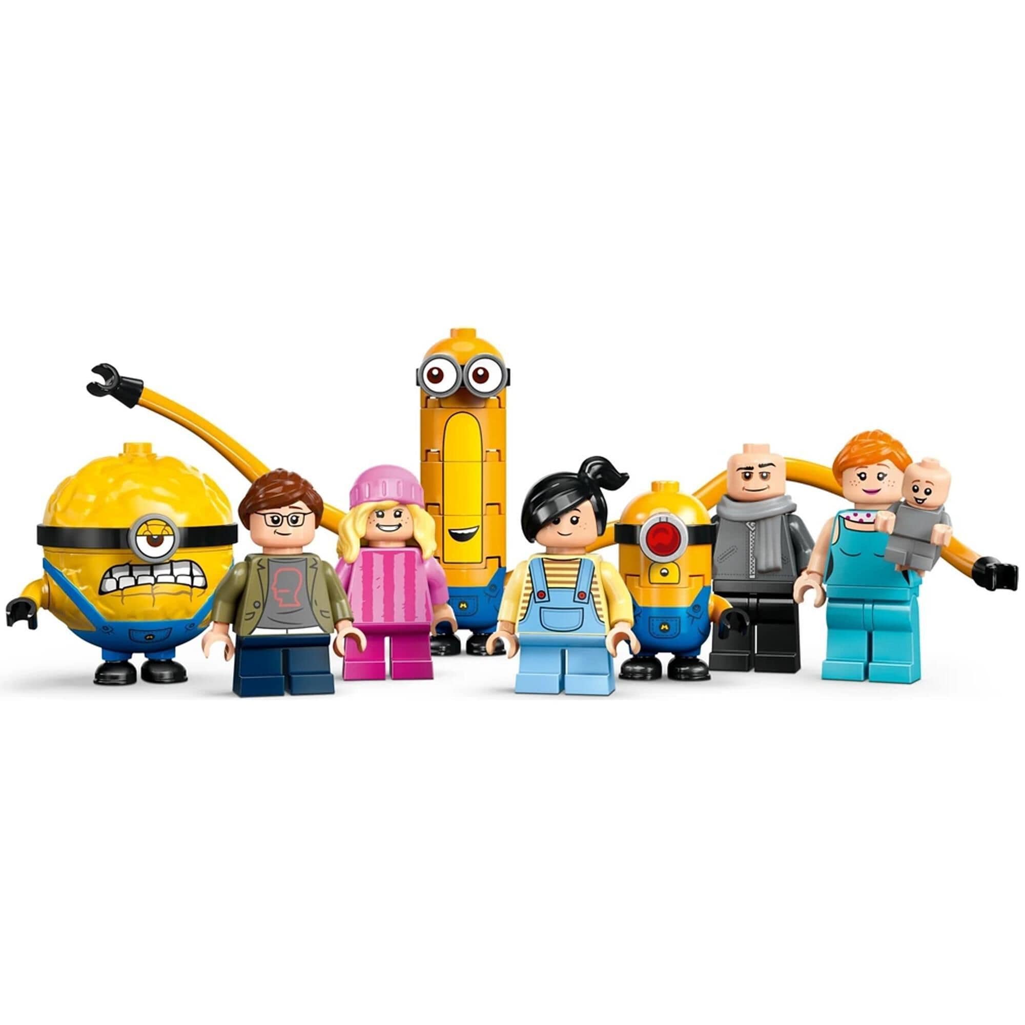 LEGO Despicable Me 4 Minions and Gru s Family Mansion Building Set NFM