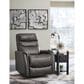 Ashley Riptyme Manual Swivel Glider Recliner in Quarry, , large