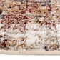 Central Oriental Oklahoma Koda 5" x 7"3" White Sand and Dark Rust Area Rug, , large