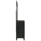 New Heritage Design Obsidian 4-Piece King Bedroom Set in Black, , large
