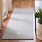 Safavieh Micro-Loop MLP504F 2"3" x 9" Light Grey and Ivory Runner, , large