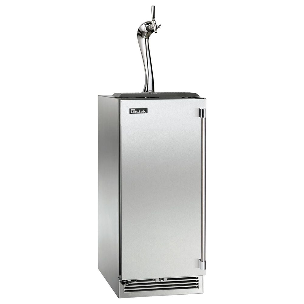 Perlick Indoor Signature Series 2.8 Cu. Ft. Adara Beverage Dispenser with Left Hinge in Stainless Steel, , large