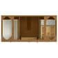 James Martin Laurent 48" Single Bathroom Vanity in Honey Oak with 3 cm Lime Delight Silestone Top and Rectangular Sink, , large