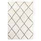 Oriental Weavers Henderson 90W 1"10" x 3"3" Ivory/Grey Scatter Rug, , large