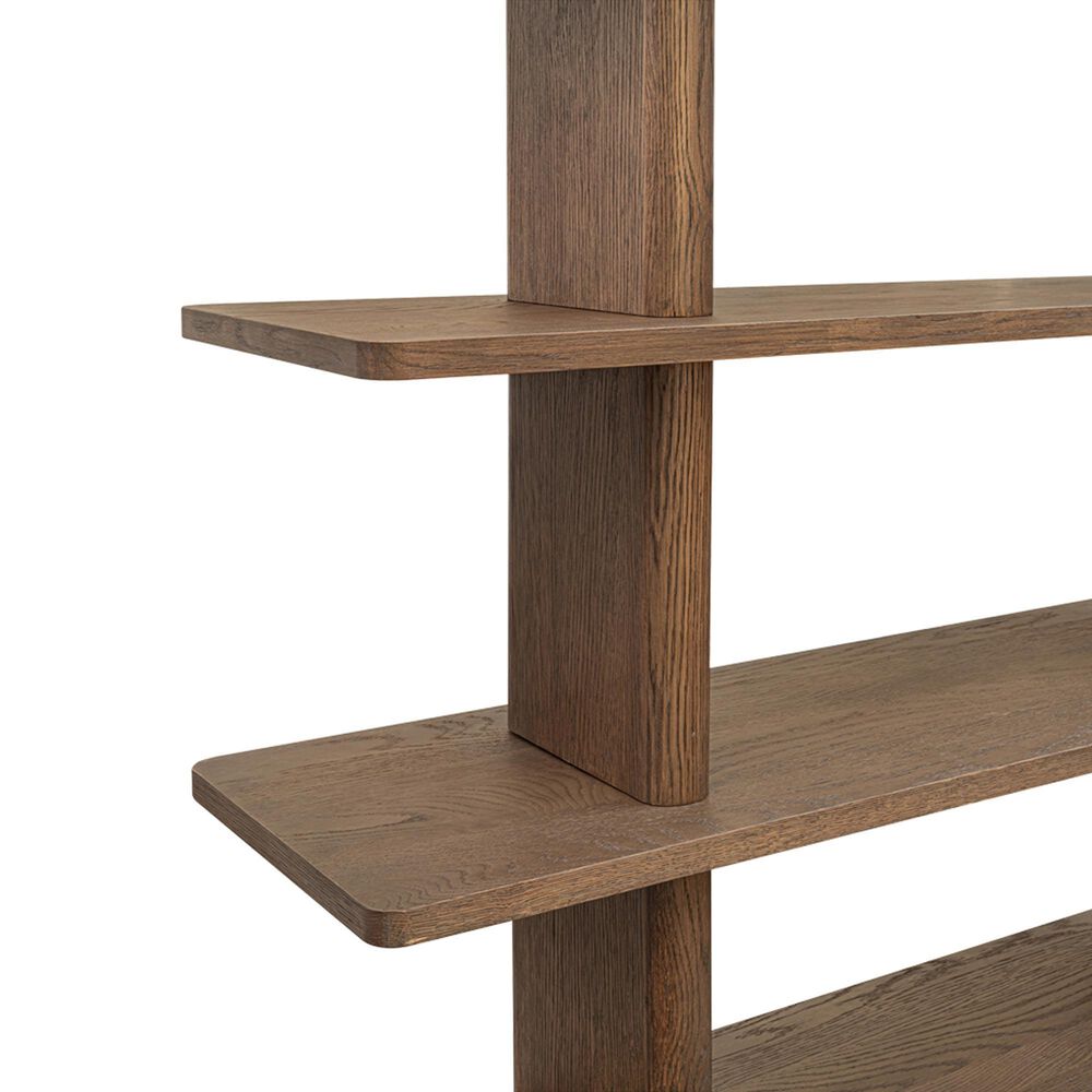 Moe's Home Collection Casey Large Bookcase in Dark Brown, , large