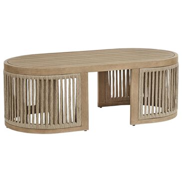Ashley Serena Shores Patio Coffee Table in Beige, , large