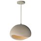 ET2 Moeraki 16" 1-Light Pendant with LED Bulb in Cream, , large