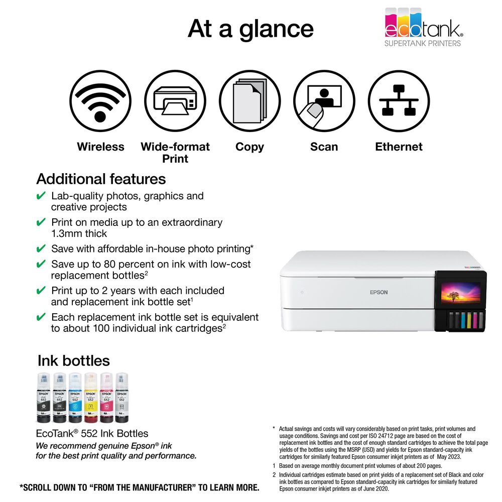 Epson EcoTank ET-8500 Photo Printer – Part 1 - Apple Tech Talk