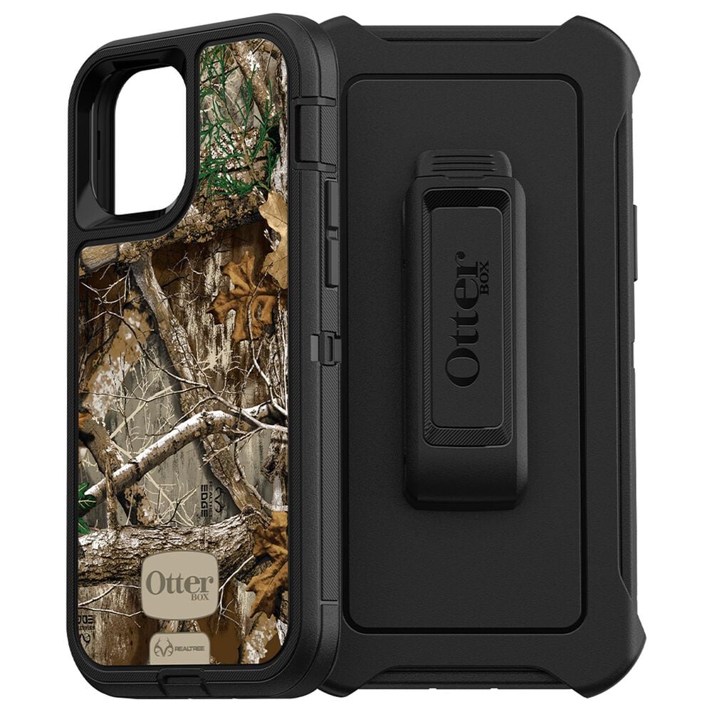 Otterbox Defender Case For Apple iPhone 12 / 12 Pro in Realtree Edge Black, , large