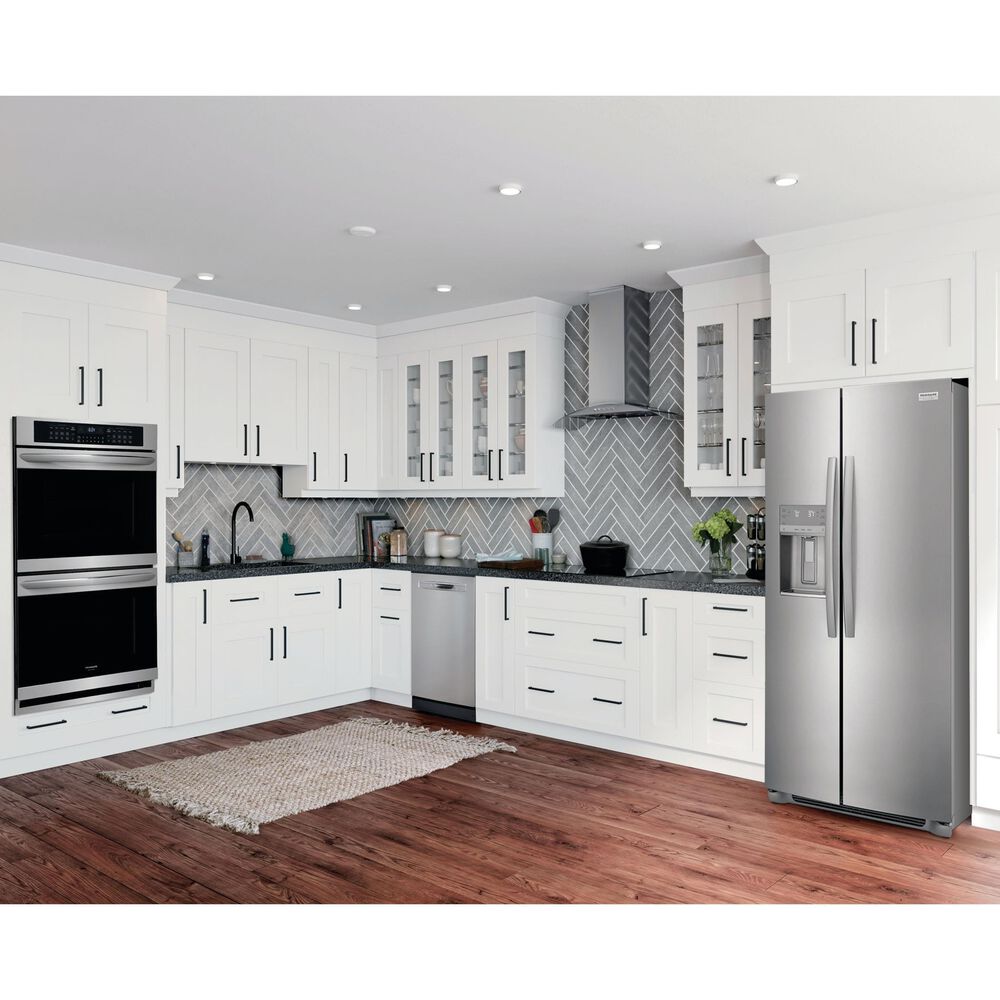 Frigidaire Gallery 25.6 Cu. Ft. 36&quot; Standard Depth Side-by-Side Refrigerator in Stainless Steel, , large