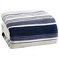 Hallmart Collectibles Adriel 5-Piece Queen Comforter Set in Blue and White, , large