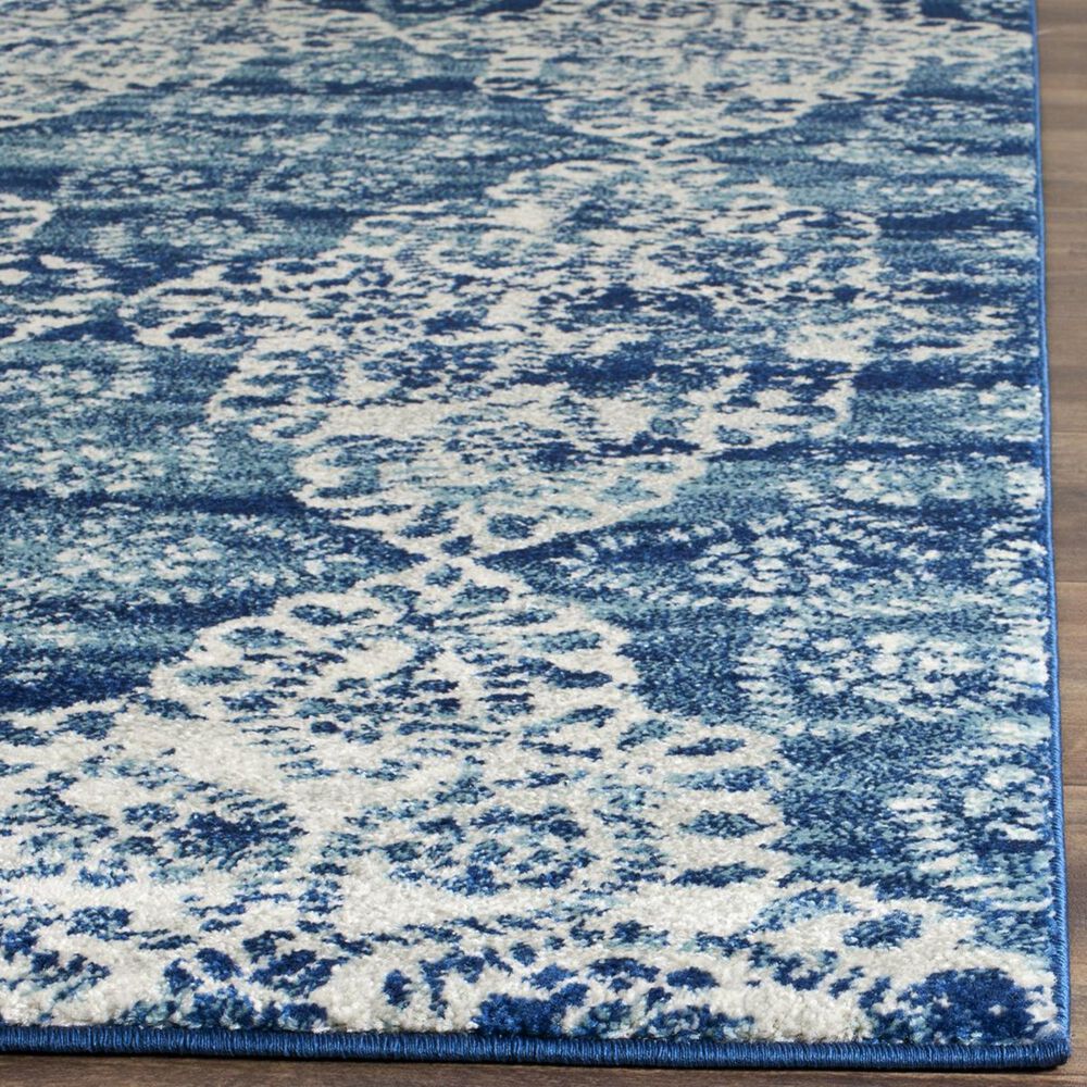 Safavieh Evoke EVK266F-5SQ 5&#39;1&quot; Square Royal/Ivory Area Rug, , large