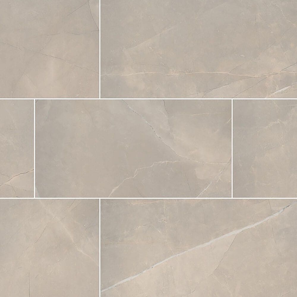 MS International Sande Cream 12" x 24" Polished Porcelain Tile, , large