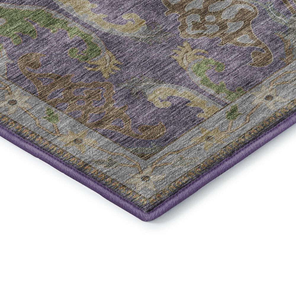Dalyn Rug Company Hatay HY6 9&#39; x 12&#39; Purple Area Rug, , large