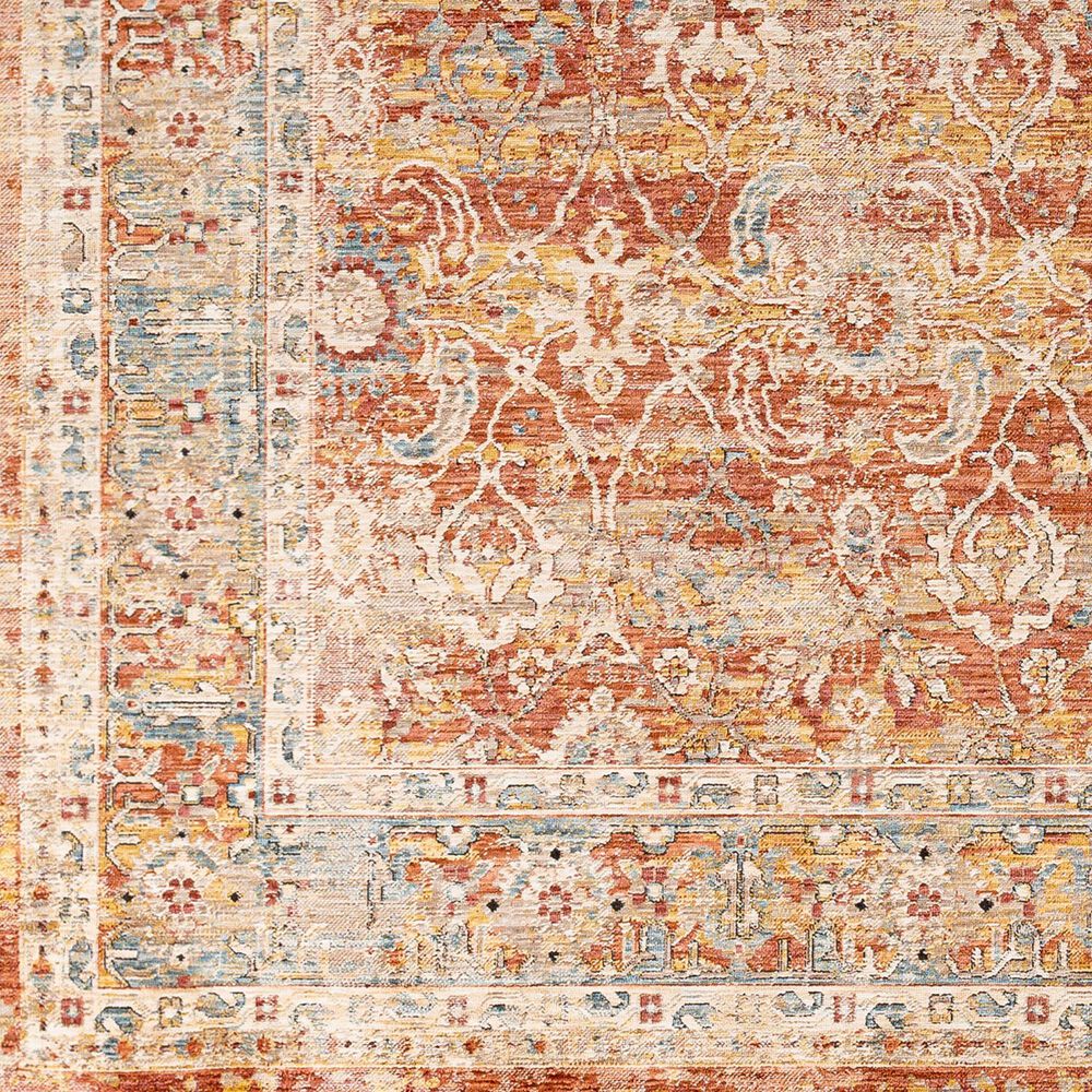 Surya Aspendos 12&#39; x 15&#39; Rust, Burgandy, Dusty Pink, Blue, Mustard, Taupe, Gray, Black and Cream Area Rug, , large