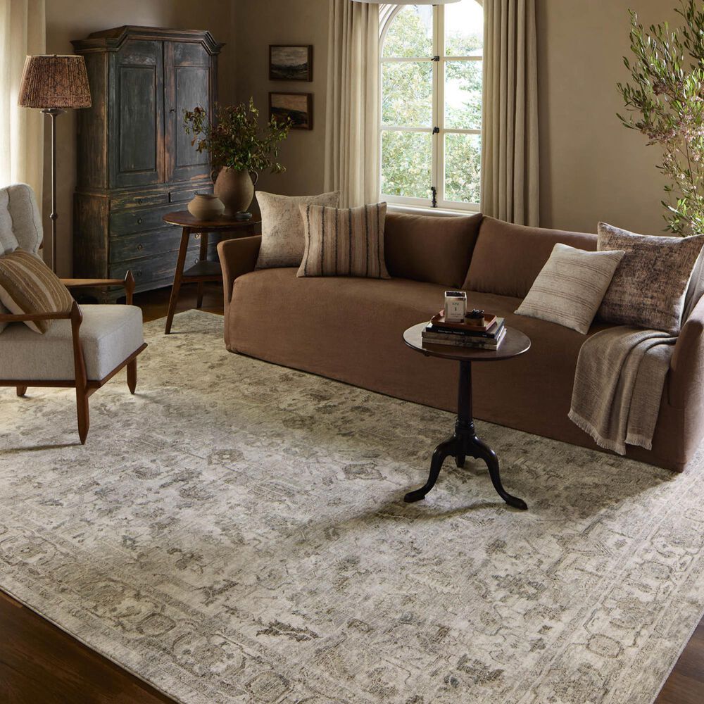 Amber Lewis x Loloi Honora 9&#39;6&quot; x 13&#39; Grey and Taupe Area Rug, , large