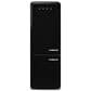 SMEG 18.01 Cu. Ft. Retro Bottom Freeze Refrigerator with Right Hinge in Black, , large
