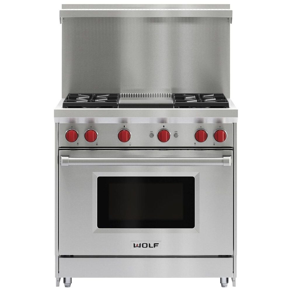 Wolf 5.5 Cu. Ft. Freestanding Gas Range, , large
