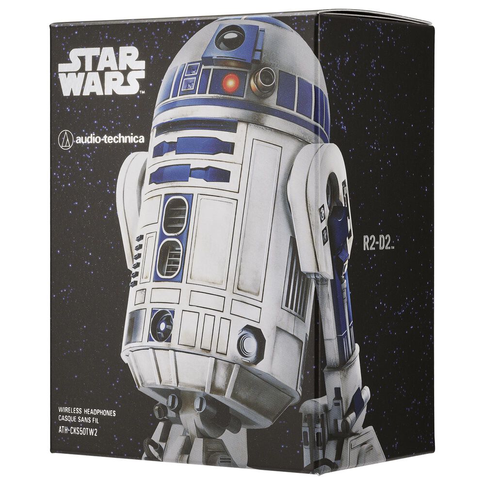 Audio-Technica R2-D2 Limited-Edition True Wireless Earbuds in White and Blue, , large