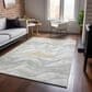 Dalyn Rug Company Pacifica PA3 9" x 12" Silver Area Rug, , large