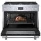 Bosch 3.4 Cu. Ft. Freestanding Gas Range with Convection in Stainless Steel, , large
