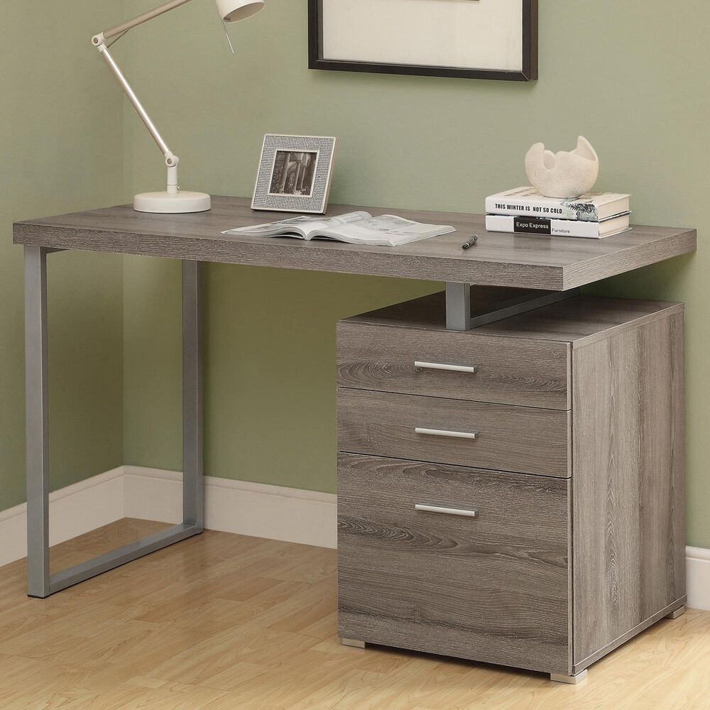 Monarch Specialties 48&quot; Computer Desk in Dark Taupe, , large