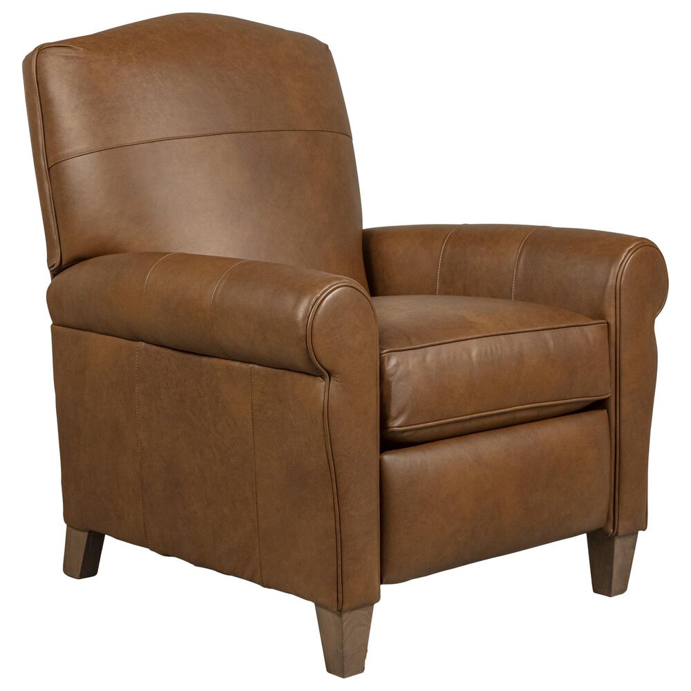Smith Brothers Push Back Recliner in Brown, , large