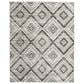 Safavieh Skyler SKY120J 10" x 14" Grey and Black Area Rug, , large