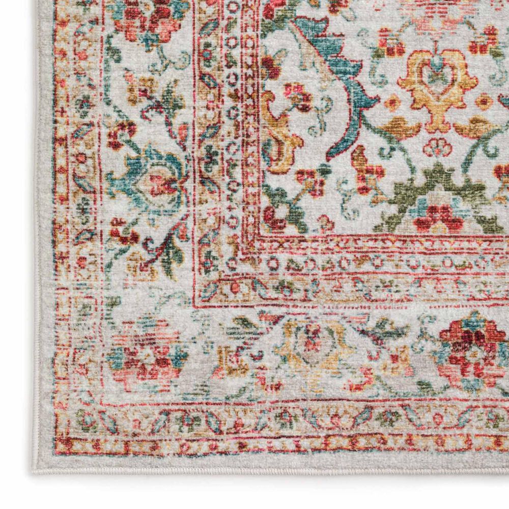 Dalyn Rug Company Jericho 2&#39;6&quot; x 12&#39; Ivory Indoor/Outdoor Runner, , large