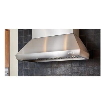 Wolf 54" Pro Wall Chimney Hood, , large