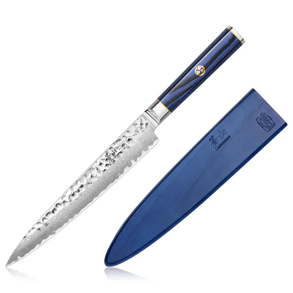 Cangshan Kita 8&quot; Sashimi Knife in Blue and Black, , large