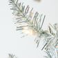 The Gerson Company 4" Pre-Lit Tuscany Tinsel Christmas Tree in Silver, , large