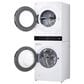 LG Single Unit WashTower with Center Control 5.0 cu. ft. Front Load Washer and 7.8 cu. ft. Electric Ventless Heat Pump Dryer in White, , large