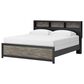 Ashley Broachmyn King Bookcase Bed in Black and Gray, , large