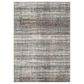 Surya Presidential PDT-2309 5" x 8" Charcoal, Ivory and Blue Area Rug, , large