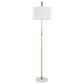 Grandview Gallery Leslie Floor Lamp in Gold and White, , large