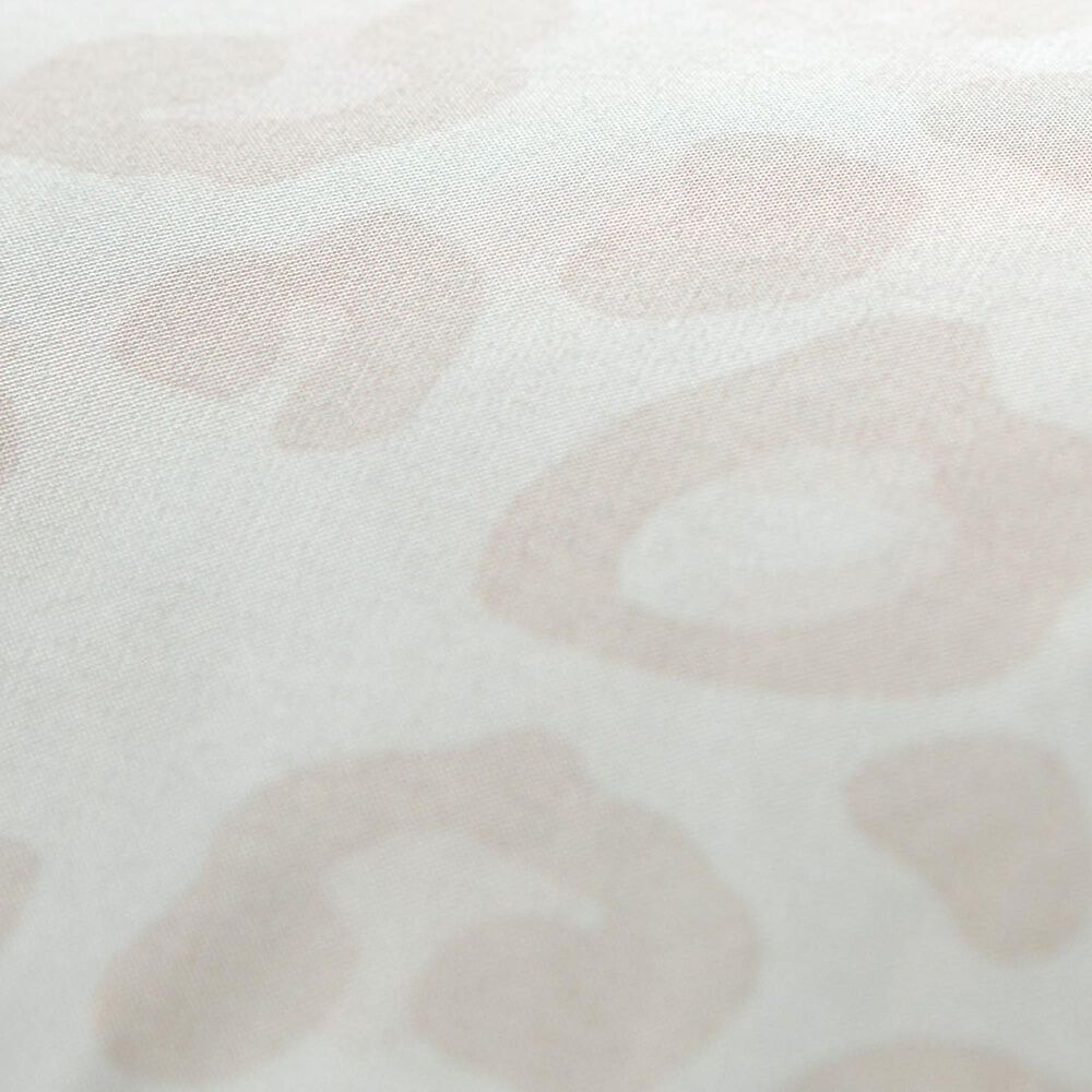 Leopard Print 3-Piece King Duvet Cover Set in Cream, , large