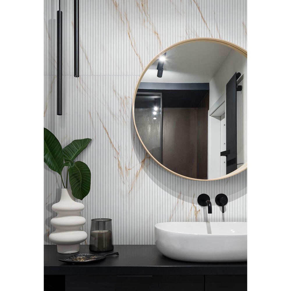 MS International Urbanslat Marmi Gold 16&quot; x 48&quot; Ceramic Tile, , large