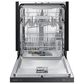Samsung 24" Built-In Pocket Handle Dishwasher in Fingerprint Resistant Matte Black Steel, , large